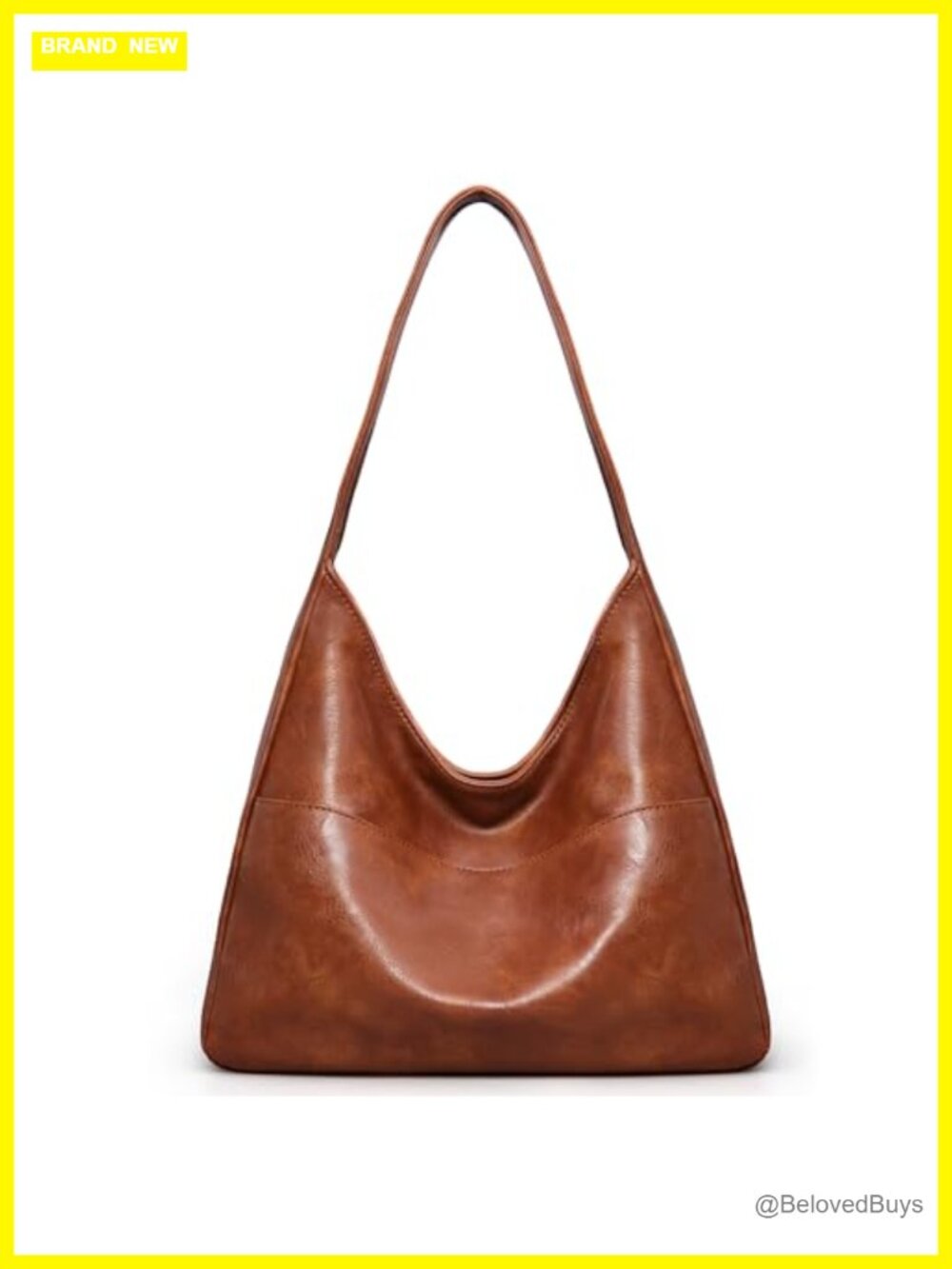 Women's Slouchy Hobo Bag Faux Leather Shoulder Purse